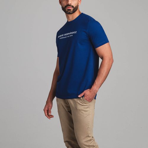 Camiseta diario logotipo turqui Tierra Arriba