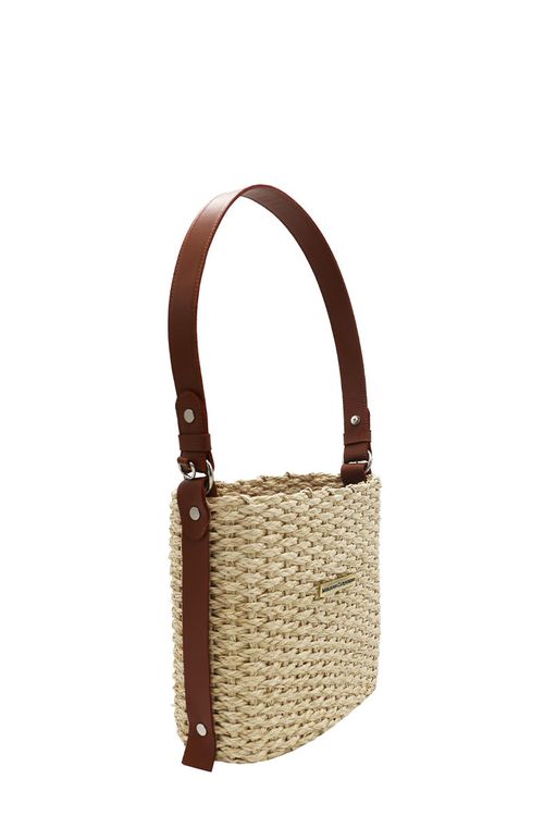 Cartera Basket Beige