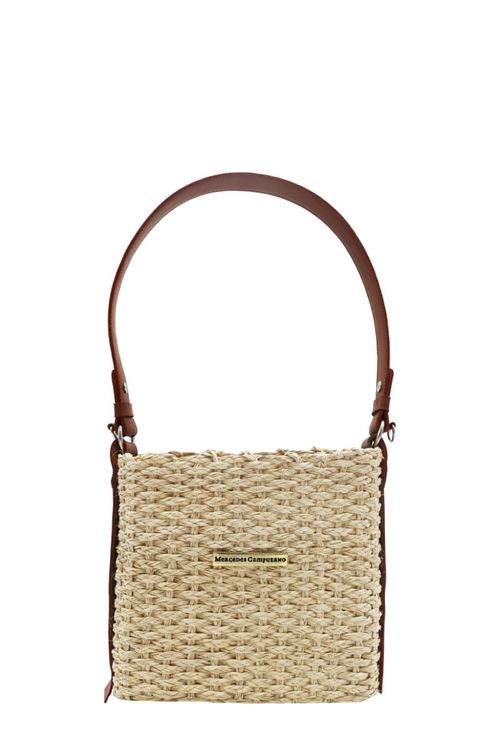Cartera Basket Beige