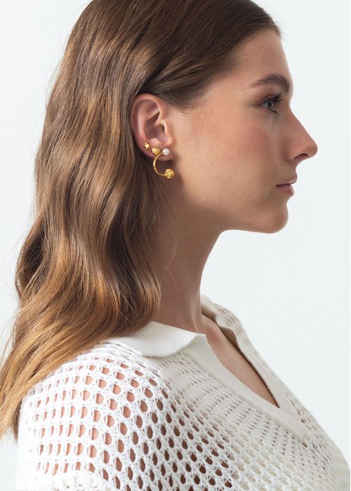 Juego de aretes en trío