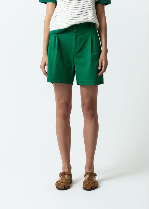 Short de tela fluida