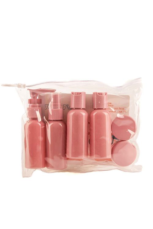 Kit botellas de viaje x8 unidades