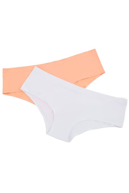 Paquete x2 panty hipster invisible