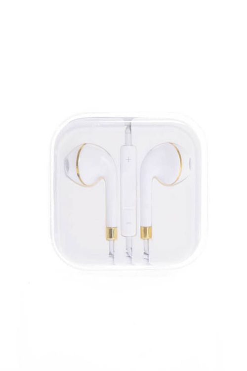 Audífonos de cable plug unicolor