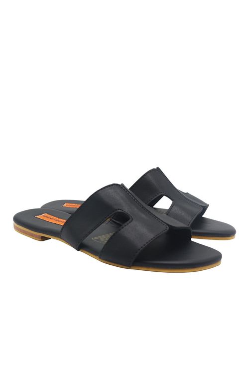 Sandalia Plana Siona Negro