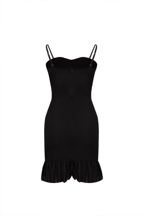 Vestido Corto  Angelie Negro