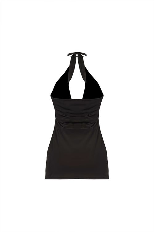 Vestido Corto Pia Negro