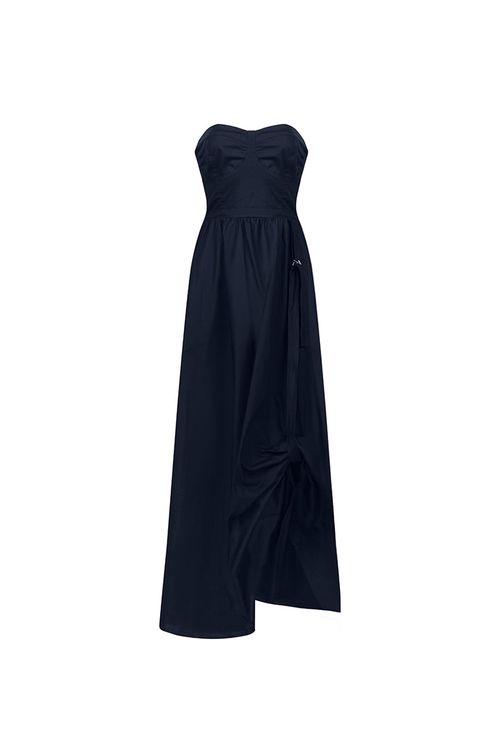 Vestido Largo Mara Azul_Osc