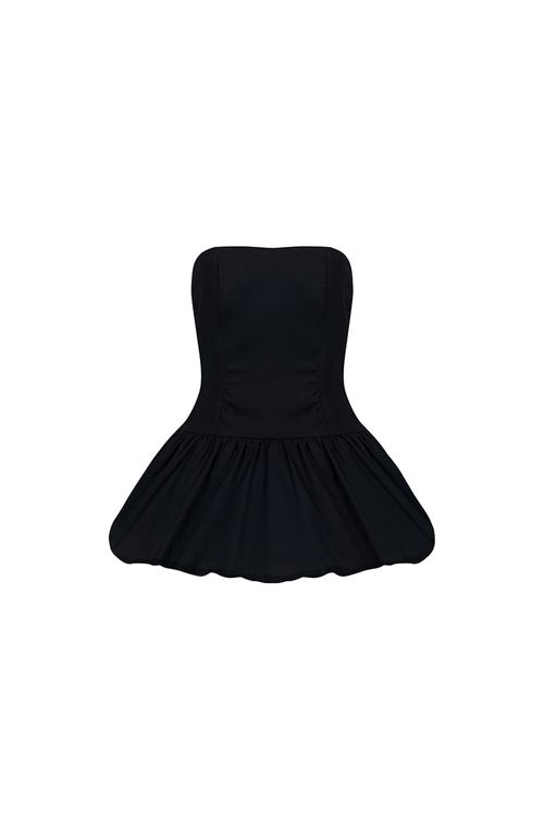 Vestido Corto Nuhain Negro