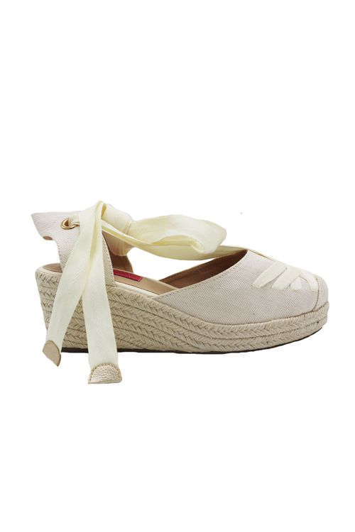 Spadrilla Plataforma Serene Beige