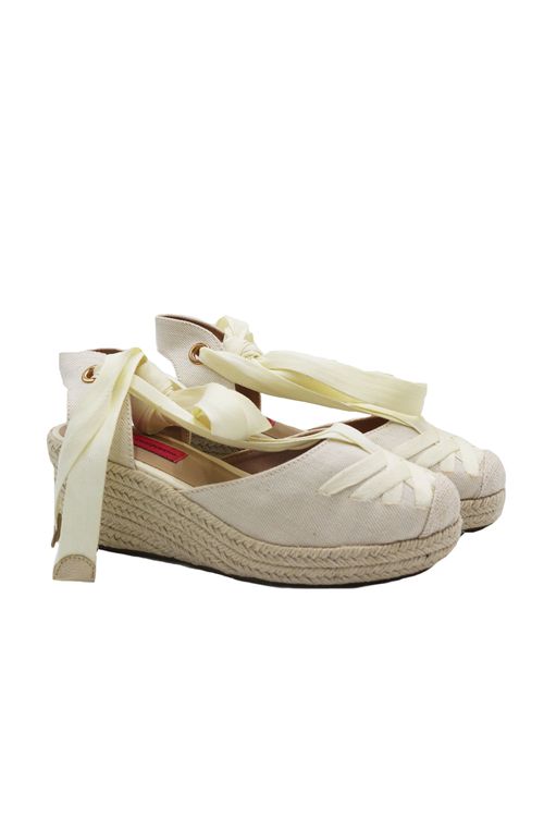 Spadrilla Plataforma Serene Beige