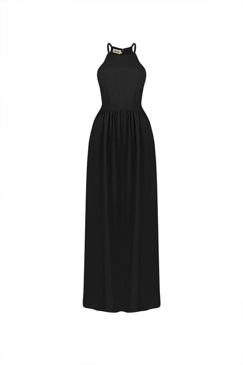 Vestido Largo Anaira Negro