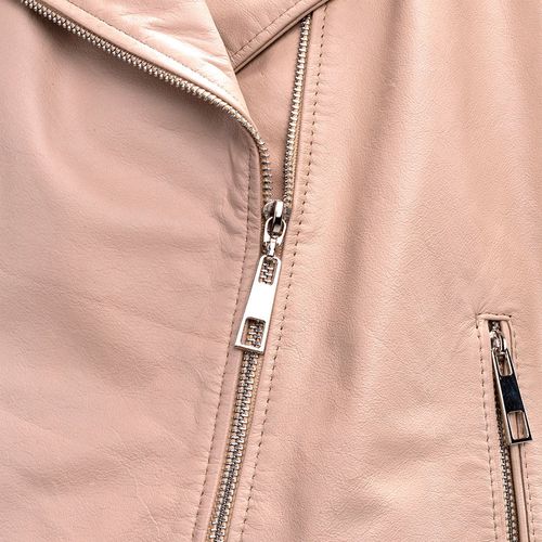 Chaqueta biker agata marfil Gema mh