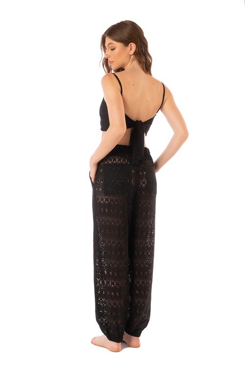 SOLID NOCHE BOHEMIA ZAIRA CROP TOP