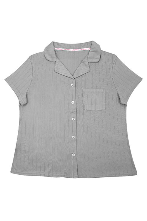 Conjunto de pijama camisa con pantalón largo