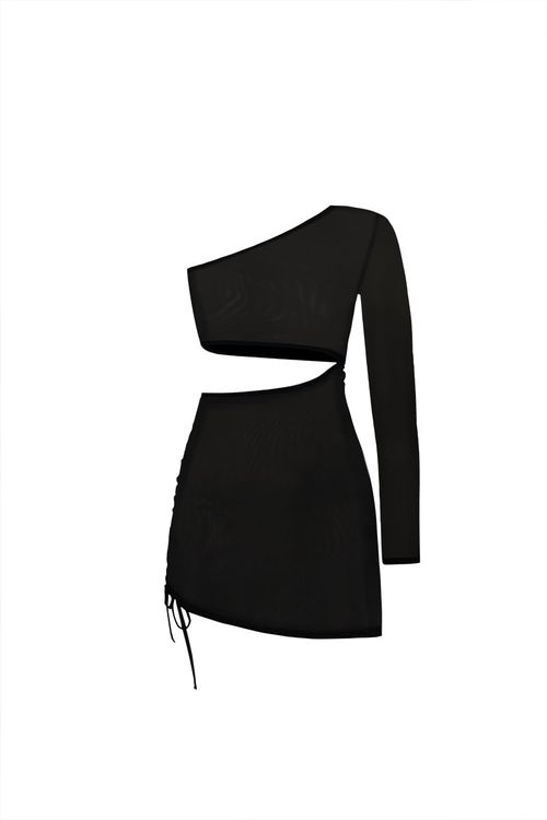 Vestido Corto Waya Negro