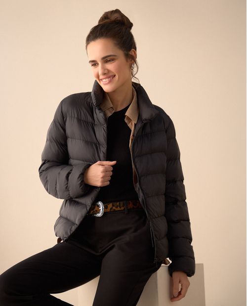 Chaqueta abullonada para mujer