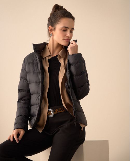 Chaqueta abullonada para mujer