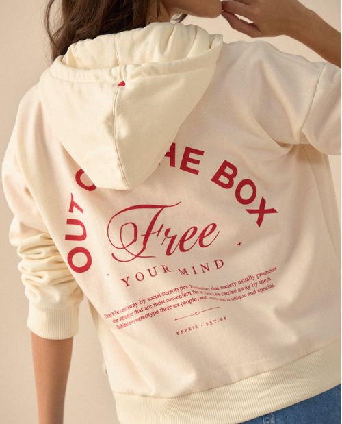 Buzo tipo hoodie para mujer