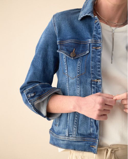 Chaqueta en denim para mujer