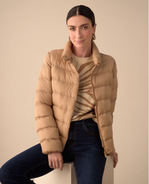 Chaqueta abullonada para mujer
