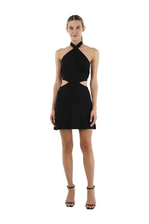Vestido Corto Claire Negro