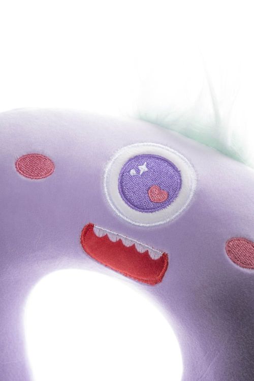 Almohada de viaje con diseño de monstruos
