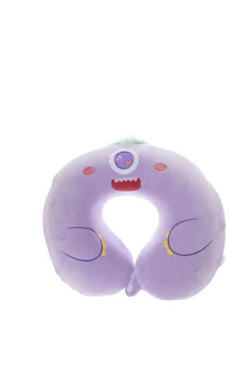 Almohada de viaje con diseño de monstruos