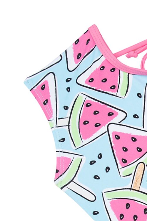 Vestido de baño entero para niña