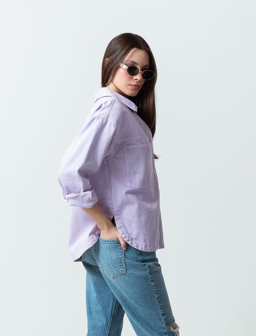 Chaqueta tipo camisa