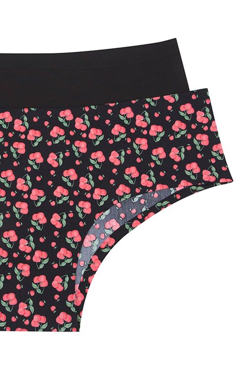 Panty invisible tipo hipster paquete x2