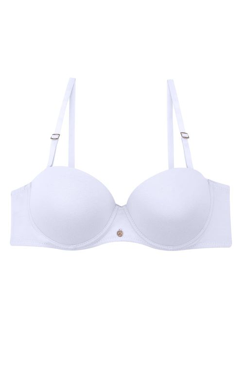 Brasier strapless de algodón x2 und