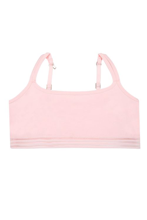 Top en algodón para niña paquete x2