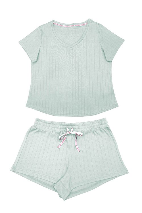 Conjunto de pijama con camiseta clásica