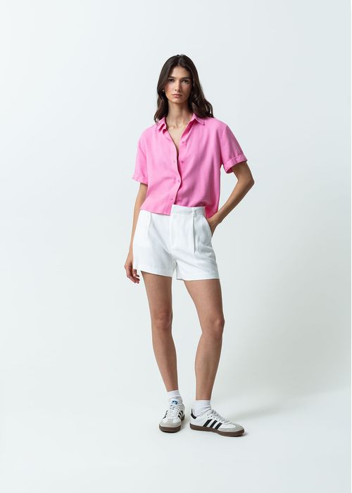 Camisa manga corta con guardapolvo