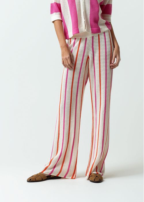 Pantalón de tejido fluido