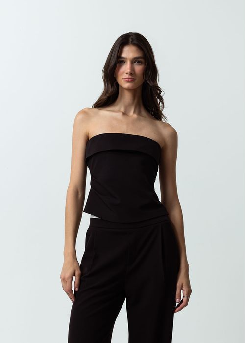 Camisa strapless