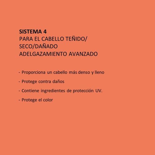 Kit Nioxin Sistema 4 Para Cabello Tratado Con Color Y Debilitamiento Avanzado- 350 ml
