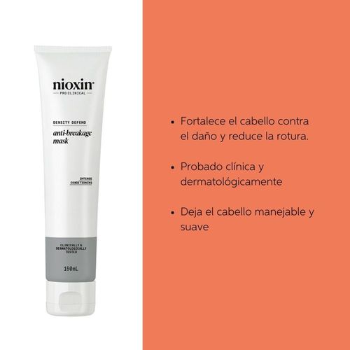 Mascarilla Nioxin Anti-Rotura Hair Repair 150 Ml