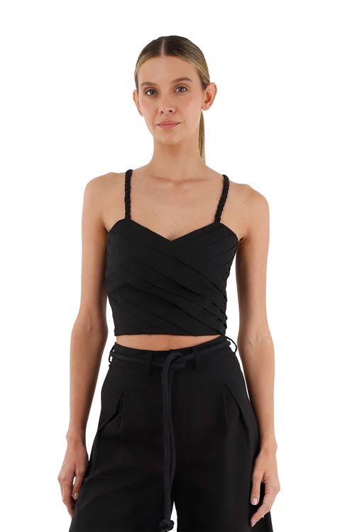 Top Antibes Negro