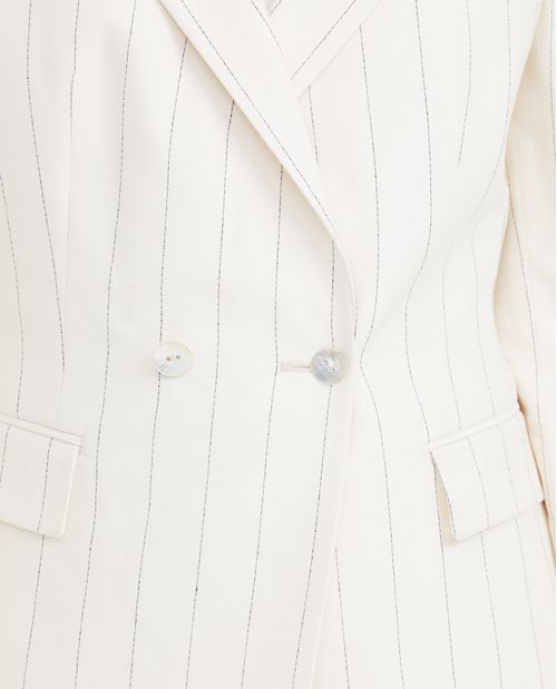 Blazer Estampado a Rayas para Mujer