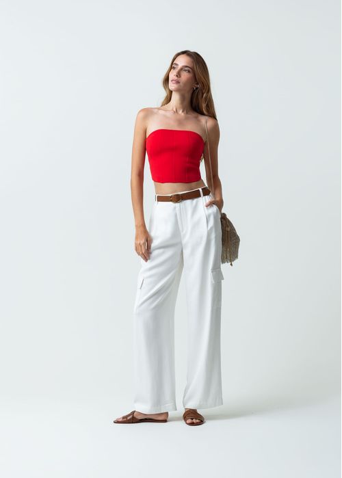 Pantalón clásico Wide Leg