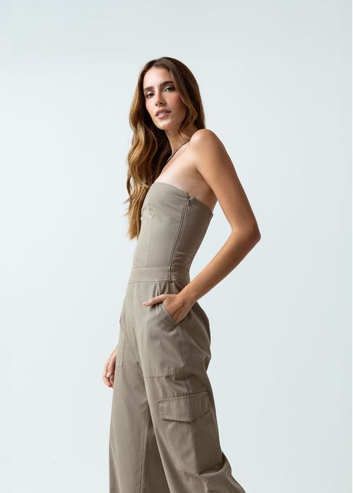 Enterizo strapless