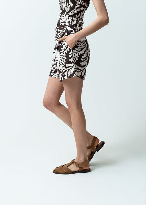 Short de estampados naturales