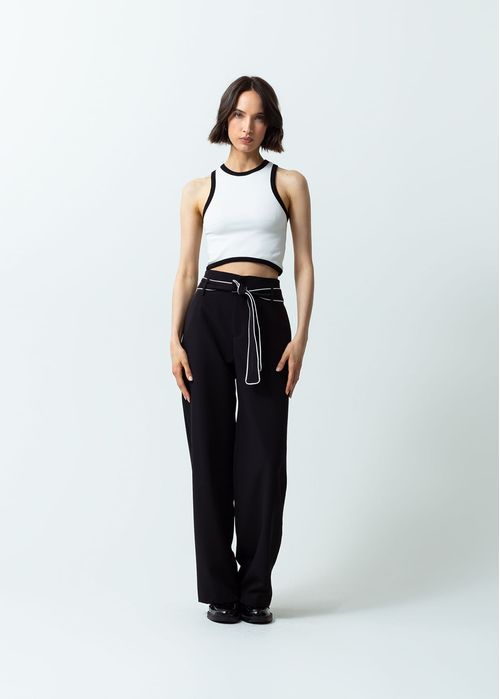 Camiseta de largo crop