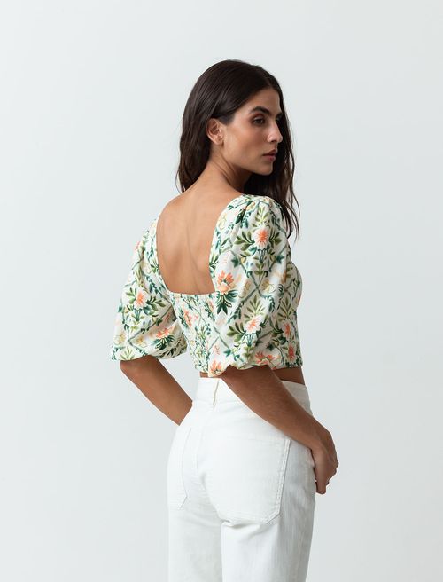 Camisa manga 3/4