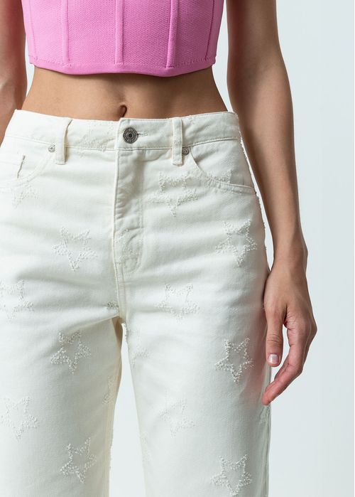 Pantalón con detalles de estrellas