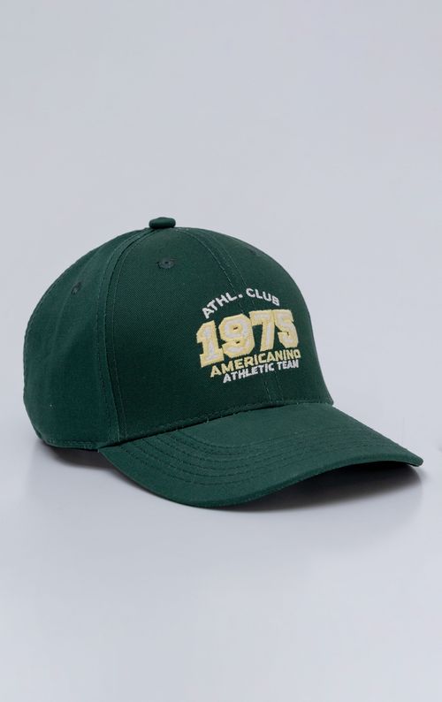 Gorra seis cascos con bordado para hombre
