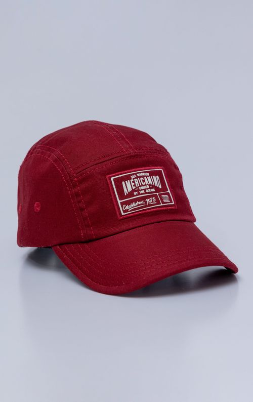 Gorra camper con marquilla para hombre