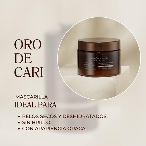 Mascarilla Oro de Cari - HIDRATACION PROFUNDA/ 300 ML